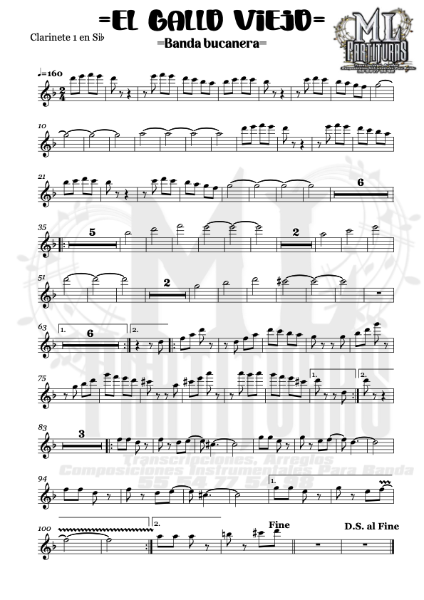 La imagen puede contener una previsualizacion de una partitura